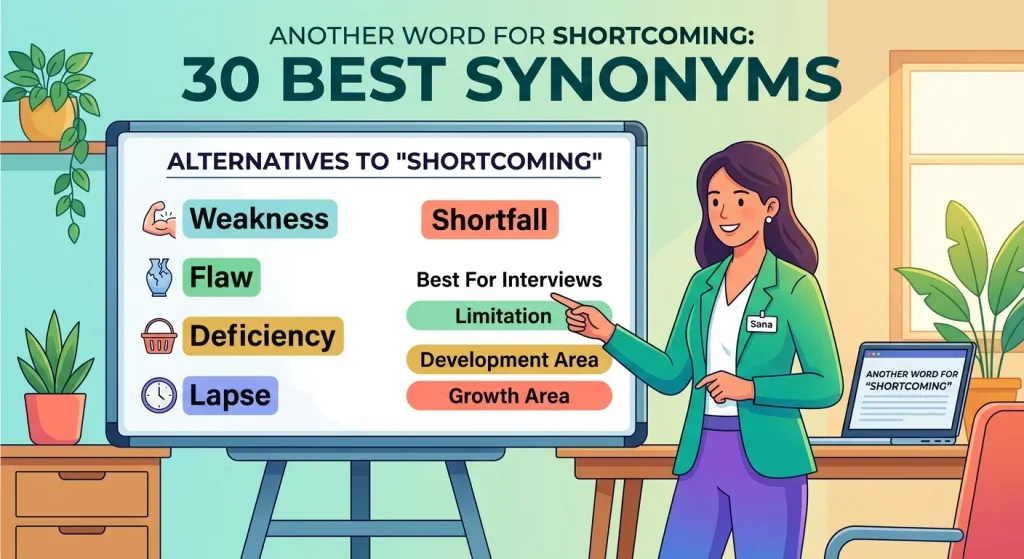 Another Word for Shortcoming